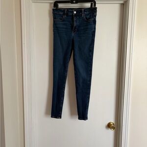 American Eagle Outfitters Dark Blue Skinny Jeans